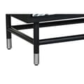 Miniatyrbillede 4 af 9: Skænk DKD Home Decor 160 x 40 x 80 cm Sort Grå Hvid Ben Harpiks Træ MDF