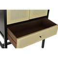 Miniatyrbillede 3 af 7: Skab DKD Home Decor 80 x 38 x 160 cm Gran Natur Sort