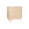 Miniatyrbillede 8 af 8: Skænk DKD Home Decor Natur Metal Gummitræ 73,5 x 35 x 78 cm