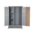 Miniatyrbillede 8 af 11: Skab Home ESPRIT Container Himmelblå Metal 112 x 46 x 174 cm