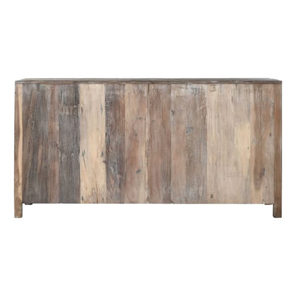 Skænk Home ESPRIT Hvid Brun Genbrugt Træ 170 x 40 x 90 cm