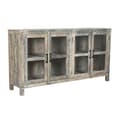 Miniatyrbillede 1 af 8: Skænk Home ESPRIT Hvid Brun Genbrugt Træ 170 x 40 x 90 cm