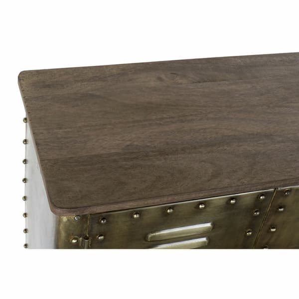 Skænk DKD Home Decor Gylden Metal 152 x 35 x 69 cm