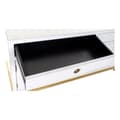 Miniatyrbillede 4 af 8: Skænk DKD Home Decor Kamakura Hvid Gylden Metal Poppel 150 x 50 x 80 cm (150 x 50 x 80 cm)