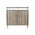 Miniatyrbillede 5 af 8: Skænk DKD Home Decor Natur MDF Hærdet glas (120 x 44 x 120 cm)