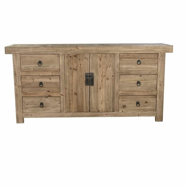 Skænk DKD Home Decor Natur Træ (180 x 45 x 85 cm)