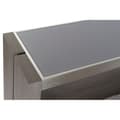Miniatyrbillede 7 af 7: Skænk DKD Home Decor Krystal Grå Aluminium Hrast Hærdet glas (165 x 39 x 76 cm)