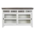 Miniatyrbillede 6 af 7: Skænk DKD Home Decor 165 x 45,7 x 105,4 cm Krystal Grå Hvid Mørkebrun Mangotræ