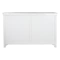 Miniatyrbillede 7 af 7: Skænk DKD Home Decor 165 x 45,7 x 105,4 cm Krystal Grå Hvid Mørkebrun Mangotræ