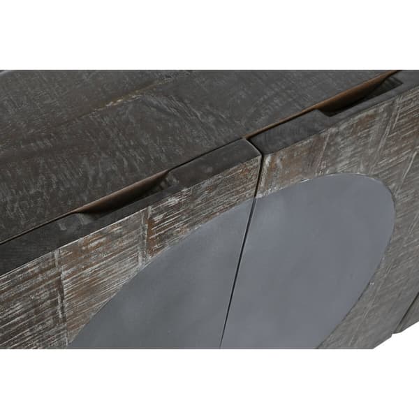 Skänk DKD Home Decor Mörkbrun Mörkgrå 180 x 40 x 80 cm
