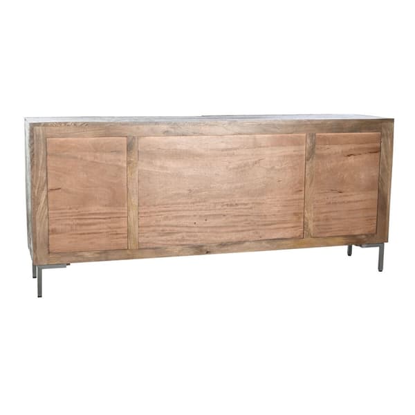 Skänk DKD Home Decor Mörkbrun Mörkgrå 180 x 40 x 80 cm