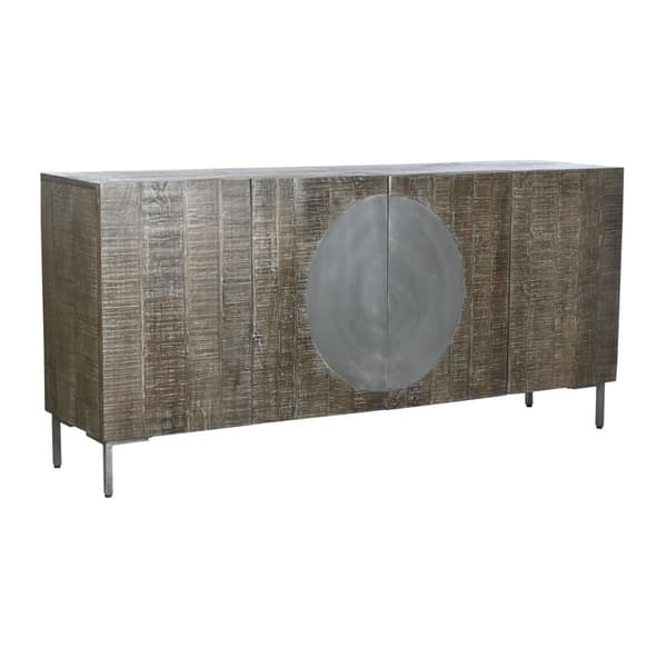 Skänk DKD Home Decor Mörkbrun Mörkgrå 180 x 40 x 80 cm