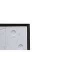 Miniatyrbillede 4 af 4: Skænk DKD Home Decor Hvid Brun Metal Mangotræ 90 x 43 x 80 cm