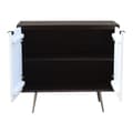 Miniatyrbillede 2 af 4: Skænk DKD Home Decor Hvid Brun Metal Mangotræ 90 x 43 x 80 cm