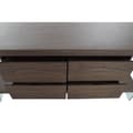 Miniatyrbillede 3 af 8: Skænk DKD Home Decor Krystal Brun Gennemsigtig Valnød 160 x 45 x 80 cm Træ MDF