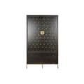 Pikkukuva 5 / 10: Kaappi DKD Home Decor 100 x 40 x 175 cm Musta Metalli Akaasia
