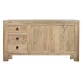 Miniatyrbillede 11 af 11: Skænk Home ESPRIT Natur Elmetræ 145 x 40 x 81 cm
