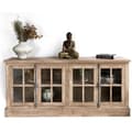 Miniatyrbillede 2 af 9: Skænk Home ESPRIT Natur Træ Krystal 180 x 40 x 82 cm