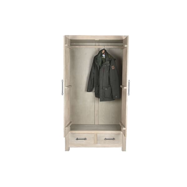 Skab Home ESPRIT Natur Træ 108 x 55 x 200 cm