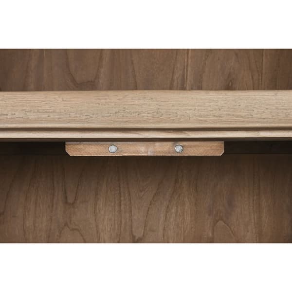 Skab Home ESPRIT Natur Elmetræ 92 x 42 x 189 cm