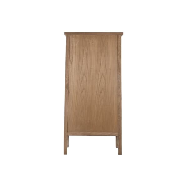 Skab Home ESPRIT Natur Elmetræ 92 x 42 x 189 cm