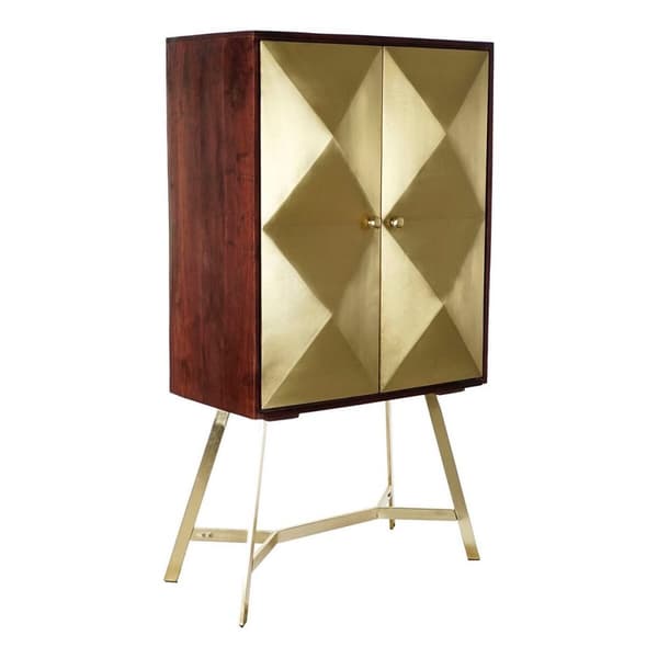 Skænk DKD Home Decor Akacie Mangotræ (84 x 43 x 151 cm)