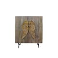 Miniatyrbillede 3 af 3: Skænk DKD Home Decor Gylden Brun Mangotræ (100 x 45 x 120 cm)