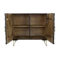 Miniatyrbillede 4 af 11: Skænk DKD Home Decor Sort Gylden 81 x 45 x 75 cm