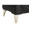 Miniatyrbillede 10 af 11: Skænk DKD Home Decor Sort Gylden 81 x 45 x 75 cm