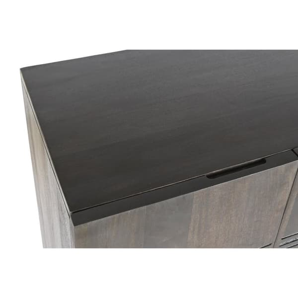 Skab DKD Home Decor Brun Metal Mangotræ 70 x 45 x 142 cm