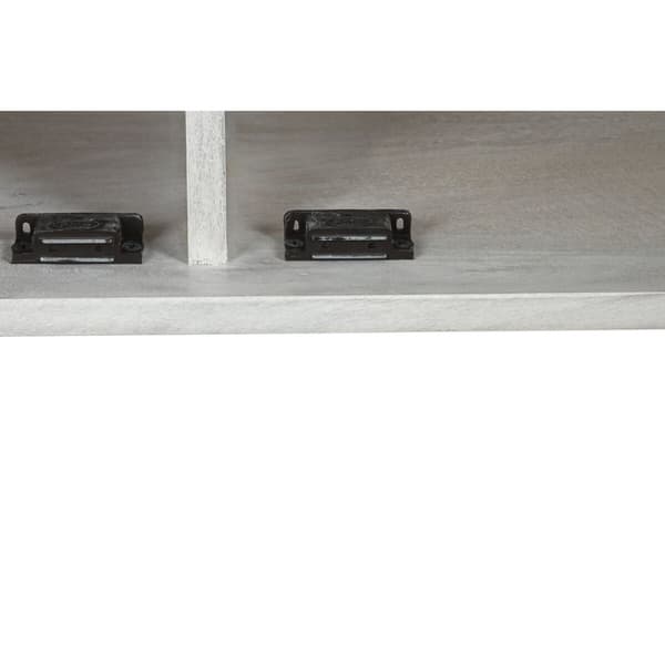 Skænk DKD Home Decor Hvid Mangotræ (150 x 40 x 65 cm)