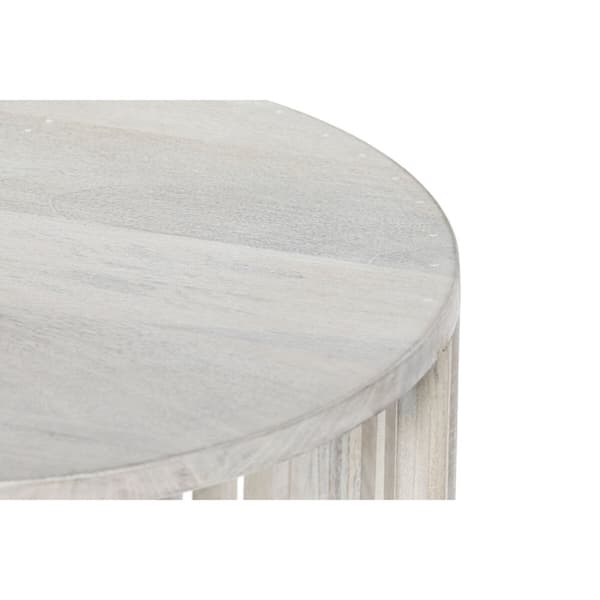 Skænk DKD Home Decor Hvid Mangotræ (150 x 40 x 65 cm)