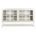 Miniatyrbillede 6 af 7: Skænk DKD Home Decor 170 x 45 x 100 cm Metal Hvid Mangotræ
