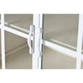 Miniatyrbillede 2 af 7: Skænk DKD Home Decor 170 x 45 x 100 cm Metal Hvid Mangotræ