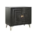 Miniatyrbillede 1 af 10: Skænk Home ESPRIT Sort Gylden Metal Mangotræ 81 x 45 x 75 cm
