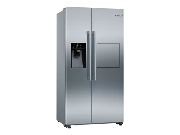 Bosch Serie 6 KAG93AIEP, Vapaasti seisova, Amerikkalainen ovi, Ruostumaton teräs, LED, Kosketus, CE Ruostumaton teräs