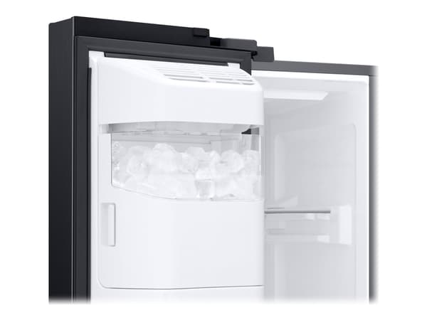 Samsung RS8000NC RS68A884CB1 - Kylskåp/frys - sida vid sida med vattenbehållare, isbehållare - Wi-Fi - bredd: 91.2 cm - djup: 71.6 cm - höjd: 178 cm