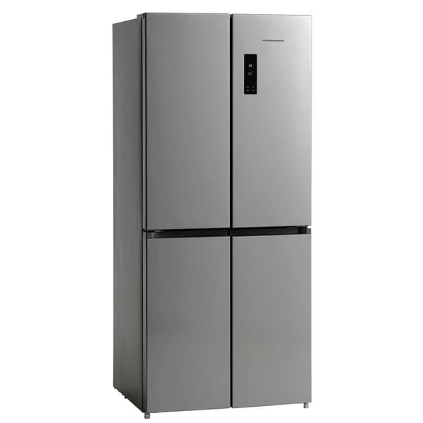 Scandomestic SKF 481 X - Amerikansk kjøleskap - bredde: 78,5 cm - dybde: 71,6 cm - høyde: 181 cm - 492 liter - Rustfritt stål