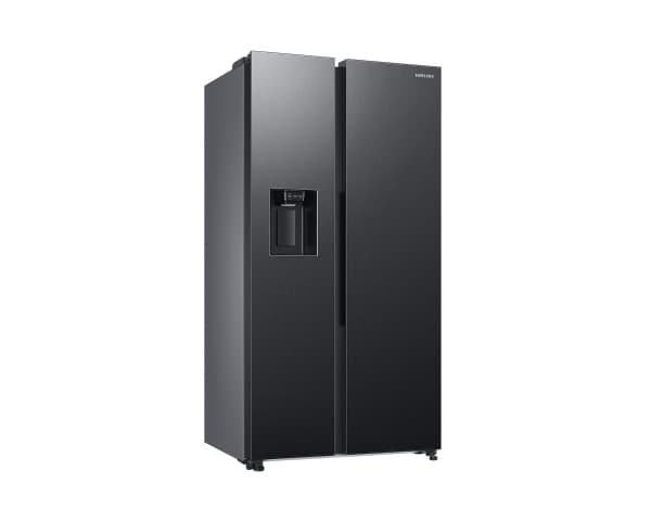 Samsung RS6GA854CB1 - Kjøleskap/fryser - side-ved-side med vannautomat, isdispenser - Wi-Fi - bredde: 91.2 cm - dybde: 71.6 cm - høyde: 178 cm - 635