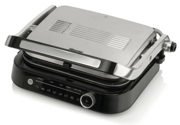 Hisense HCG2100S, Musta, Ruostumaton teräs, Alumiini, Suorakulmainen, 310 x 240 mm, Käyttö, 2100 W