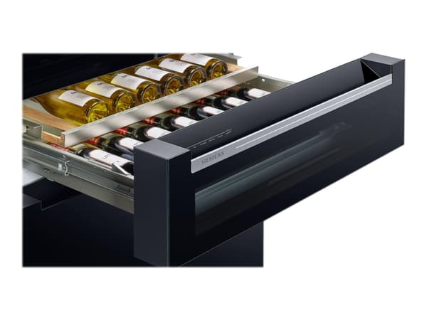 Siemens iQ700 KF96RSBEA - Kjøleskap/fryser - fransk dør underfryser - Wi-Fi - bredde: 90.6 cm - dybde: 73.6 cm - høyde: 183 cm - 572 liter - Klasse E