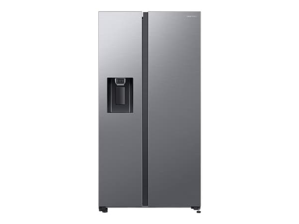 Samsung RS64DG5303S9, Vapaasti seisova, amerikkalainen ovi, ruostumaton teräs, sisätilat, R-600a, karkaistu lasi Ruostumaton teräs