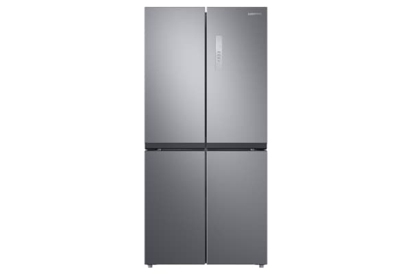 Samsung - Kjøleskap/fryser - bunnfryser - 488 liter - Klasse E Sølv