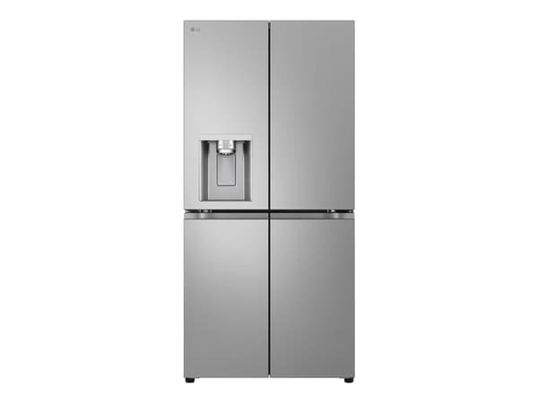 LG GML861PYPE - Kjøleskap/fryser - fransk dør underfryser med isdispenser, vannautomat - Wi-Fi - bredde: 83.5 cm - dybde: 73 cm - høyde: 178.7 cm - 5 Sølv
