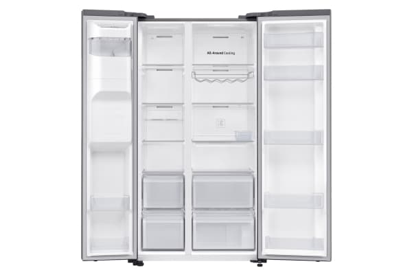 Samsung Frigorifero Side by side, vapaasti seisova, amerikkalainen ovi, ruostumaton teräs, 635 L, C, 37 dB