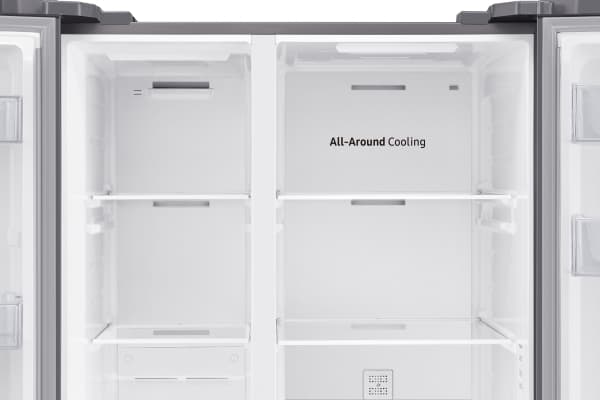 Samsung Series 2 RS62DG5003S9 - Kylskåp/frys - sida vid sida - Wi-Fi - bredd: 91.2 cm - djup: 71.6 cm - höjd: 178 cm - 655 liter - Klass E - raffiner