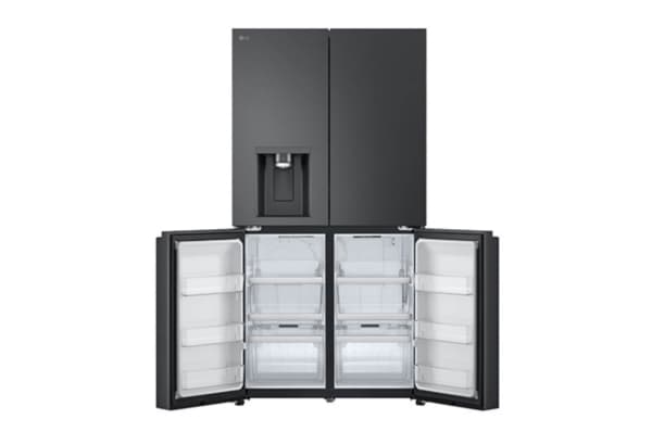 LG GML960EVBE - Kjøleskap/fryser - fransk dør underfryser med isdispenser, vannautomat - Wi-Fi - bredde: 91.4 cm - dybde: 72.9 cm - høyde: 179.2 cm -