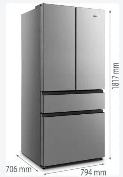 SBS refrigerator Gorenje NRM818EUX
