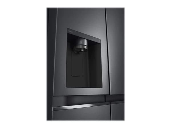 LG GSLV71MCLE - Kjøleskap/fryser - side-ved-side med vannautomat, isdispenser - Wi-Fi - bredde: 91.3 cm - dybde: 73.5 cm - høyde: 179 cm - 635 liter