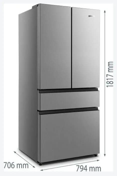 SBS refrigerator Gorenje NRM818EUX